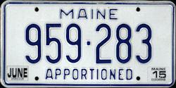 Maine IRP Registration